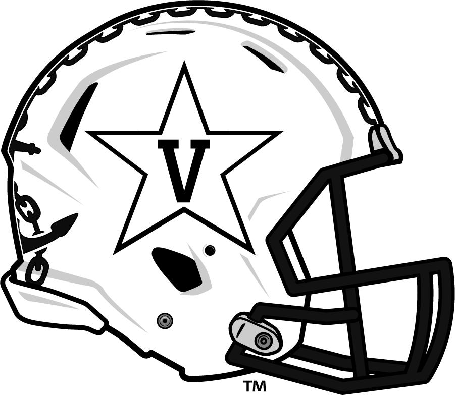 Vanderbilt Commodores 2015-2021 Helmet Logo iron on transfers for T-shirts